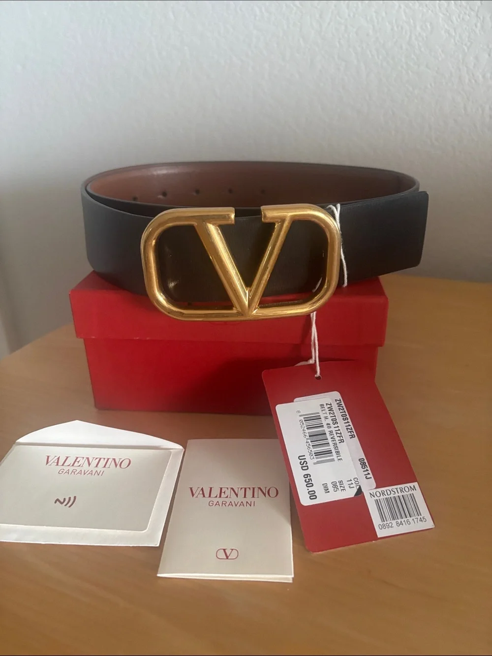 Valentino sleek black